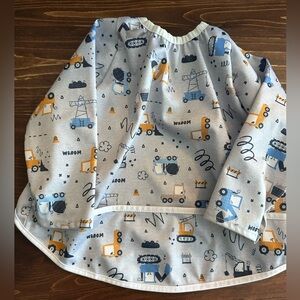 Kids/baby Construction Print bib